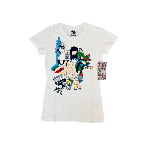 Tokidoki Asian Girl Women Small 10th Anniv Monster Taipei Toy Festival 2009 NWT - Picture 2 of 5